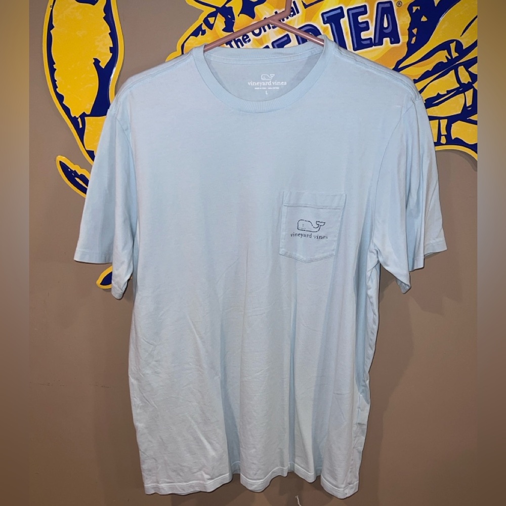Vineyard Vines Sky Blue Short Sleeve Tee